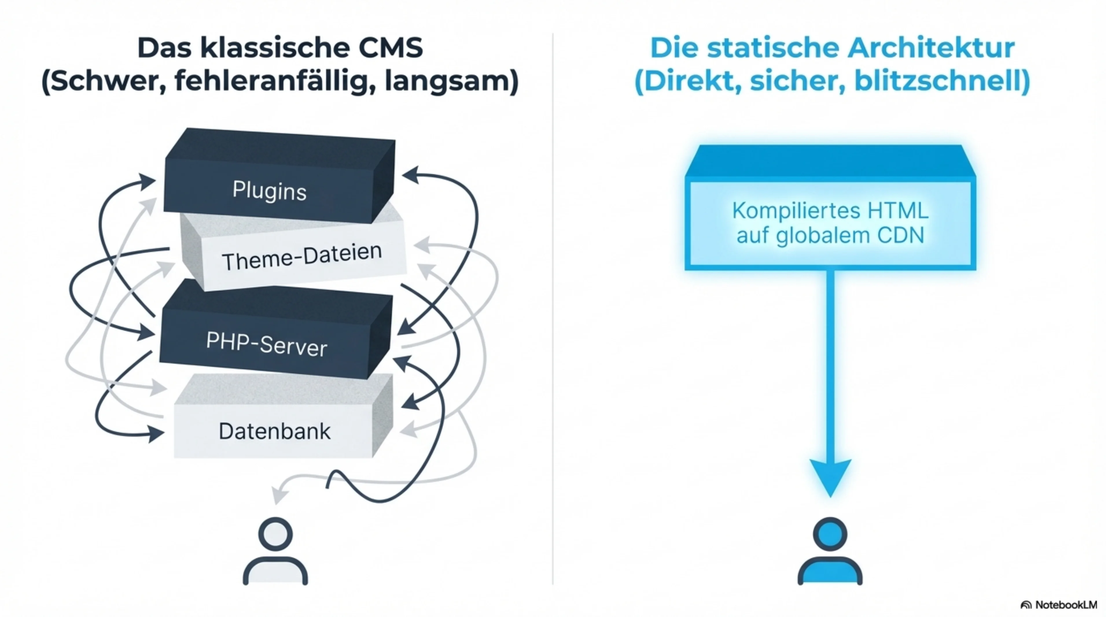 Slide 3 von 10: Das Ende von WordPress